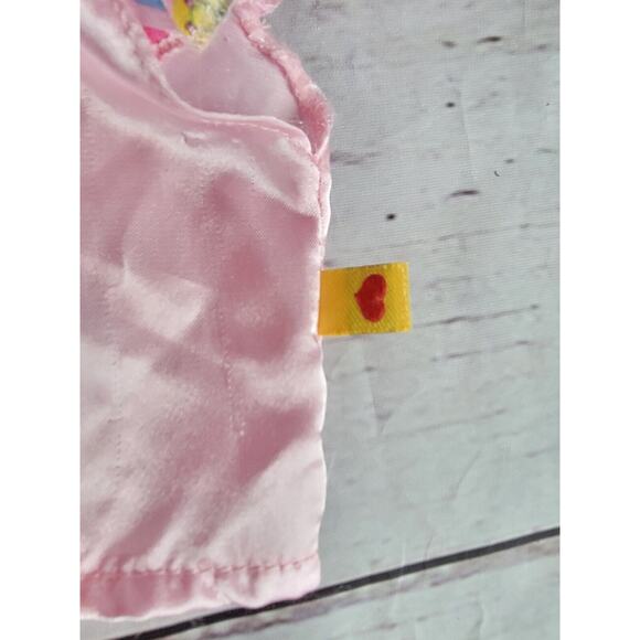 Build A Bear Smurfs Best Friends Plush Pajama Set Top Shorts Clothes Smurfette - Picture 3 of 4